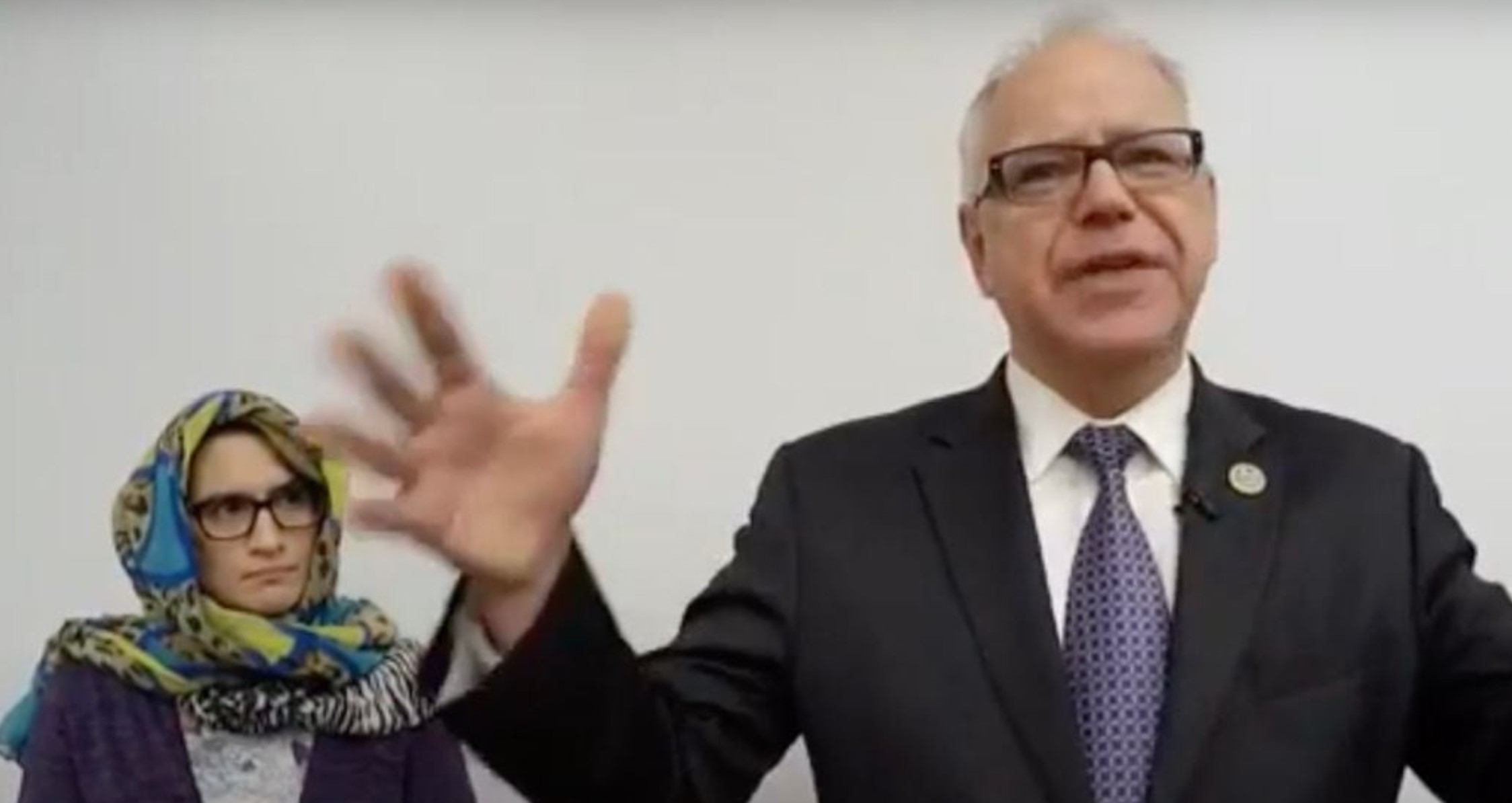 NEW: Video Shows Tim Walz Calling Hitler-Praising Muslim Cleric a ‘Master Teacher’