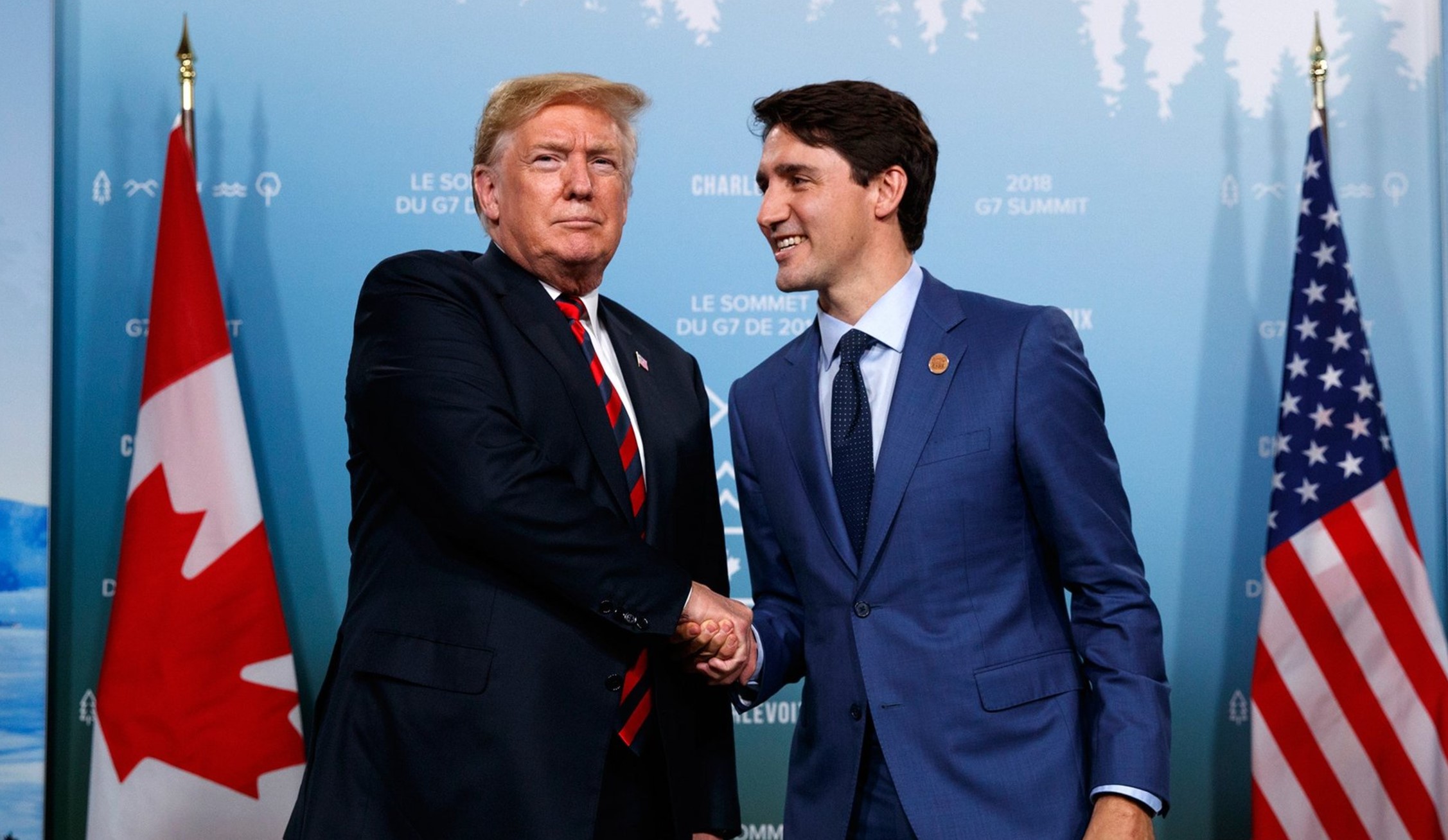 Donald Trump Delivers Bad News to Canadian PM Trudeau at Mar-a-Lago